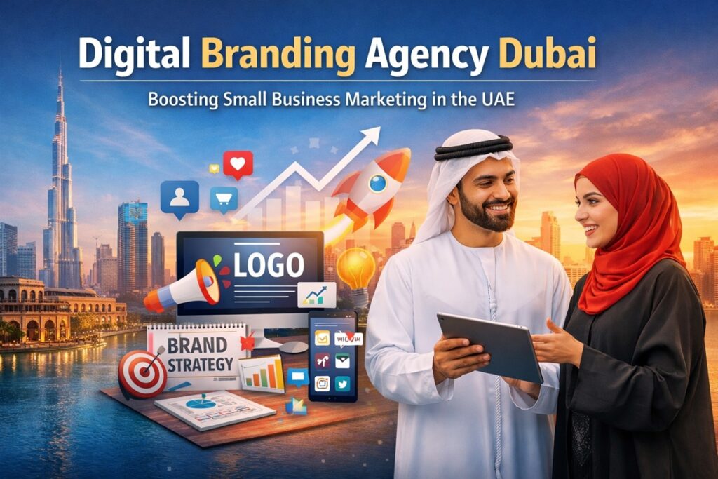digital branding agency Dubai providing branding services Dubai for small business marketing UAE