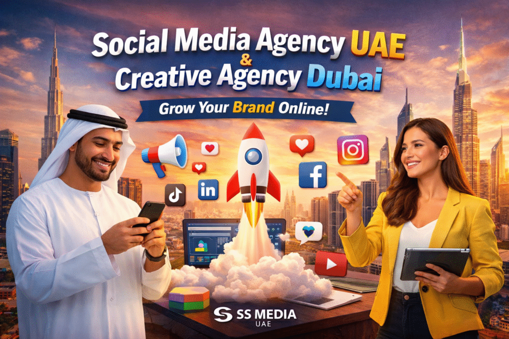 social media agency UAE creative agency Dubai digital marketing team strategy planning
