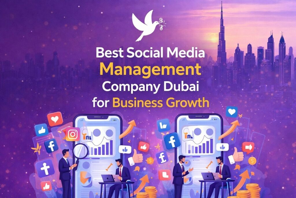 Social media management company Dubai creating marketing strategies for UAE businesses