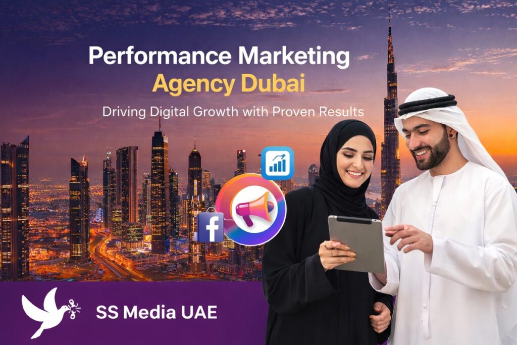 Performance marketing agency in Dubai delivering ROI-driven digital marketing solutions in UAE